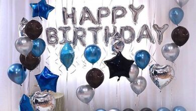 Birthday Decoration with Balloons