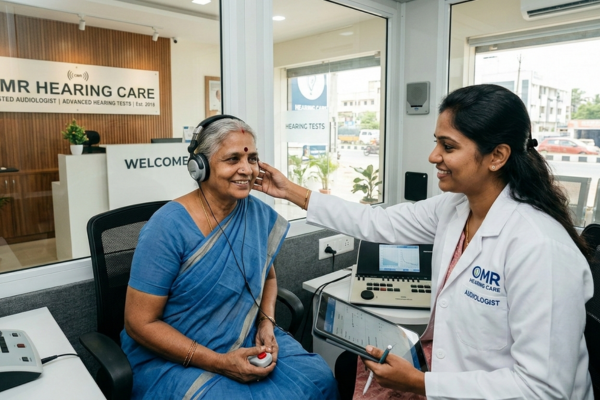 Audiologist and Hearing Test Center Near OMR