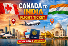 Canada to India Flight Ticket