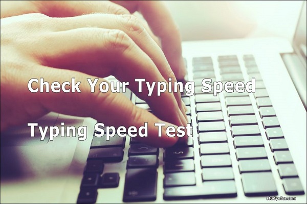 Fast Typing Speed Test