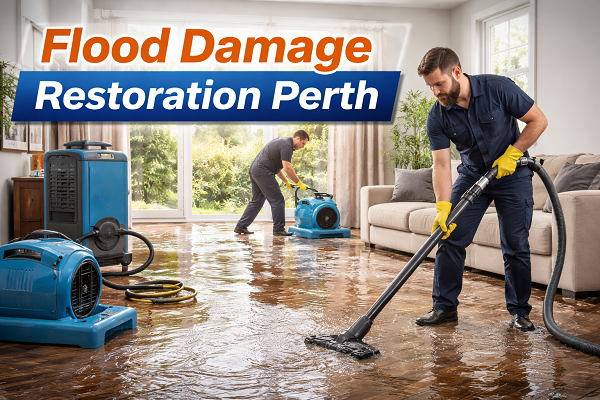 Flood damage restoration perth