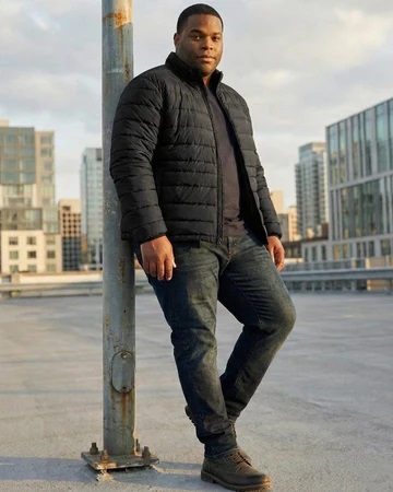 Plus Size Puffer Jacket​