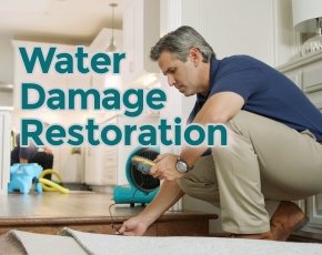 Water damage restoration in Fremantle, Perth