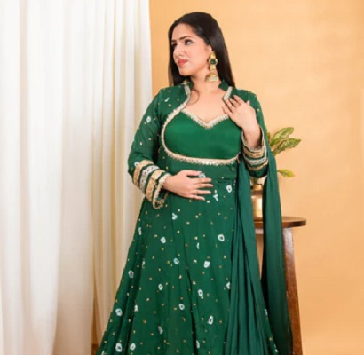 Indo Western Gown Party Wear