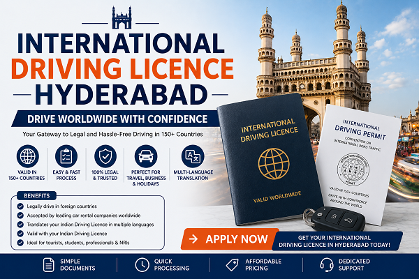 International Driving Licence Hyderabad