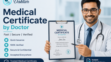 Medical Certificate by Doctor