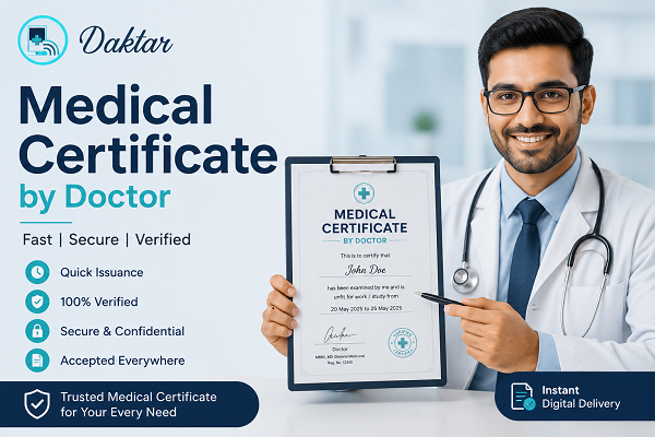 Medical Certificate by Doctor
