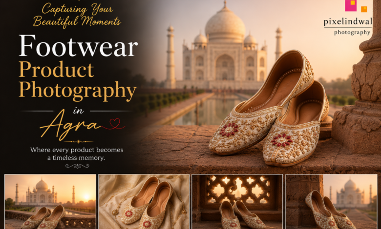 footwear product photography in Agra