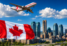 Canada to Europe Flight