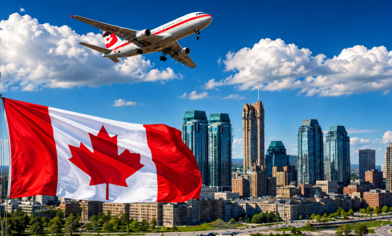 Canada to Europe Flight
