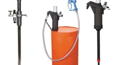 drum emptying pump