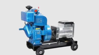 Air cooled diesel engine