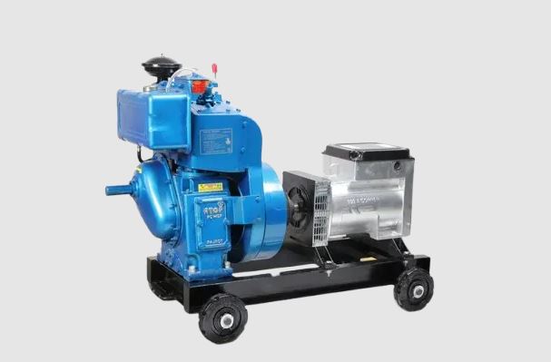 Air cooled diesel engine
