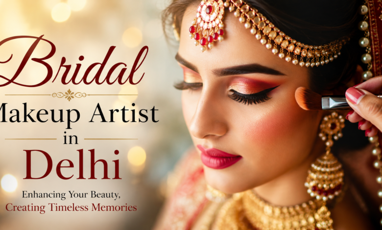 bridal makeup artist in delhi