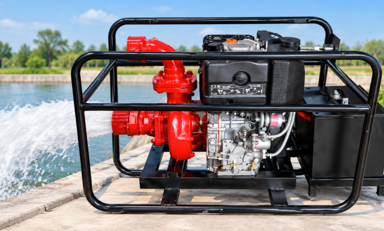 Fire Fighting Monoblock Pump