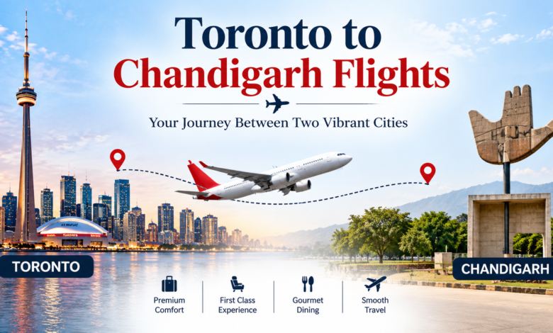 Toronto to Chandigarh Flights
