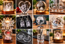 Unique Crystal Glass Gift