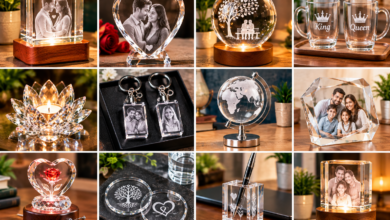 Unique Crystal Glass Gift