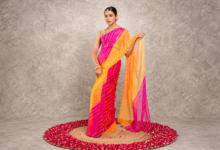 Leheriya Saree