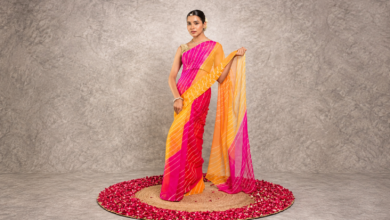 Leheriya Saree