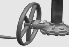 Multi Turn Bevel Gearbox