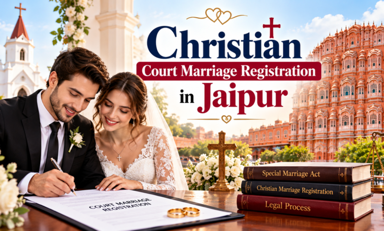 Christian Court Marriage Registration in Jaipur