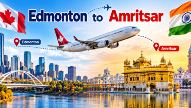 Edmonton to Amritsar