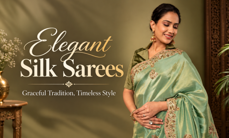 Fancy Tissue Sarees