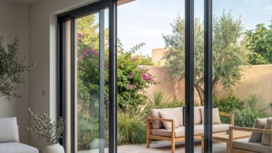 Modern Slim Profile Aluminium Systems