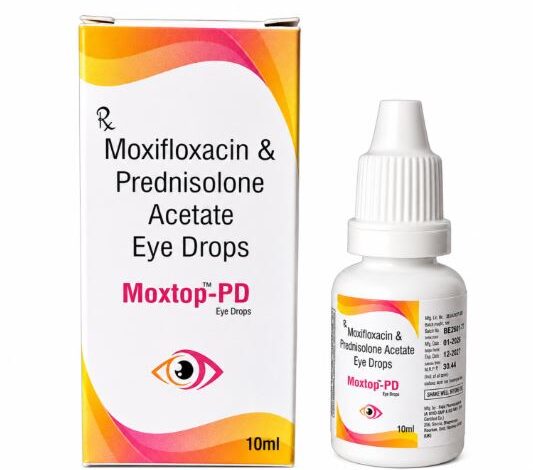 Moxtop PD Eye Drops