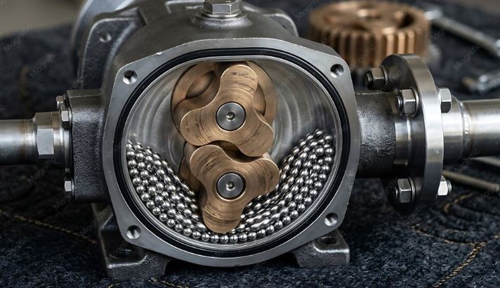 Non Rising Valve Gearbox