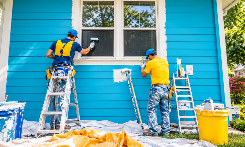 exterior painting service in mayur vihar