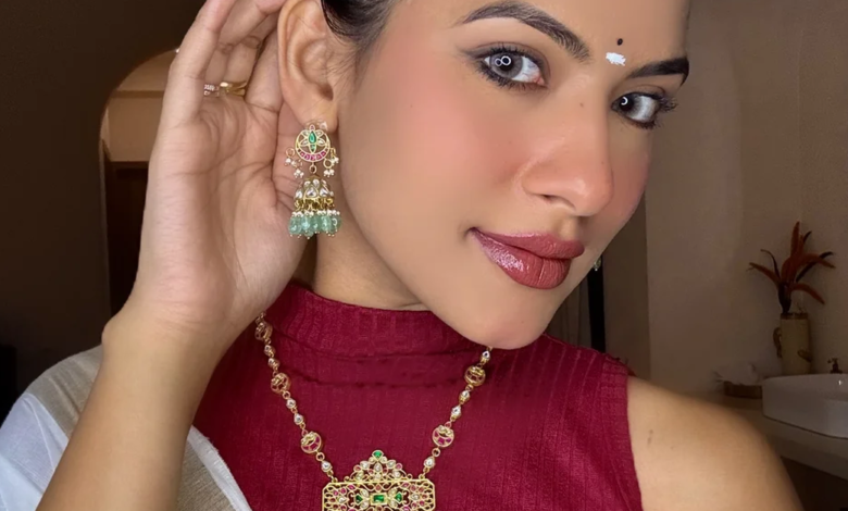 Kundan Pendant Set