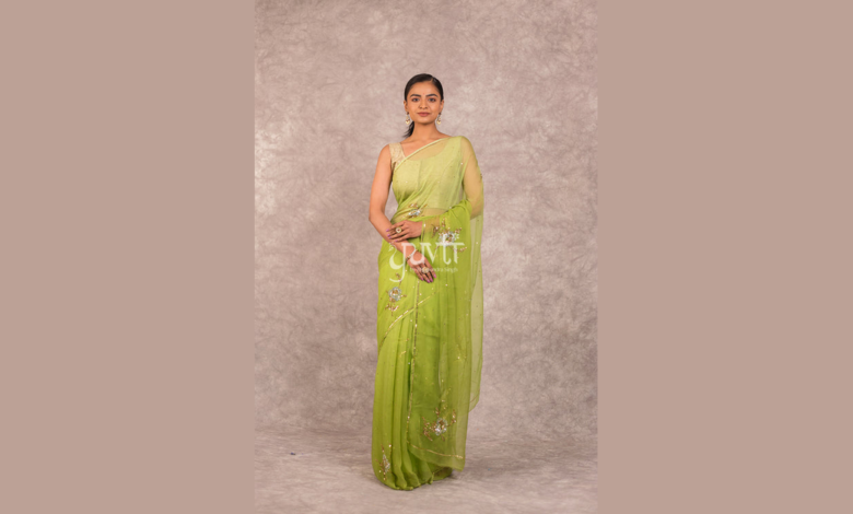 Rajputi Chiffon Saree